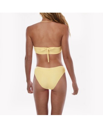 Yellow Strap Steel Support Bikini 