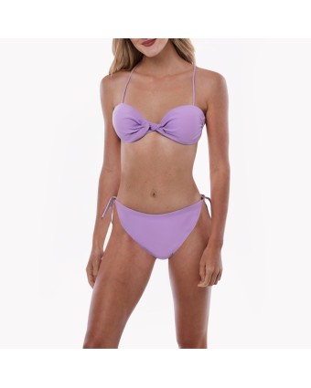 Purple Strap Bikini 