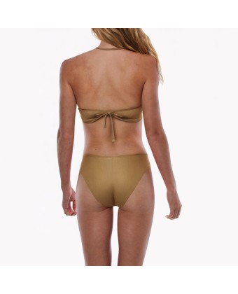 Solid Color Sexy Strap Bikini 