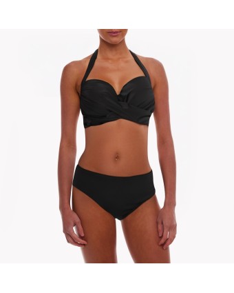 Gathered Underwire Bikini 