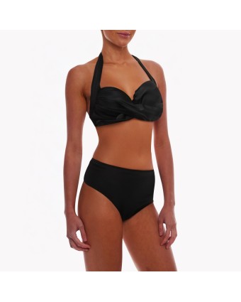 Gathered Underwire Bikini 