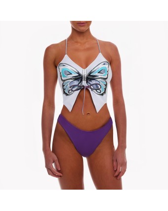 Butterfly Lace-up Bikini 