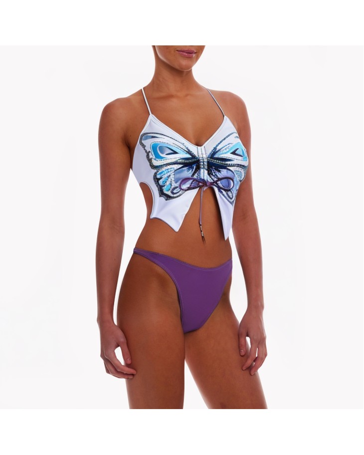 Butterfly Lace-up Bikini 