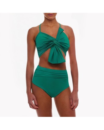 Holiday Bow Split Bikini 