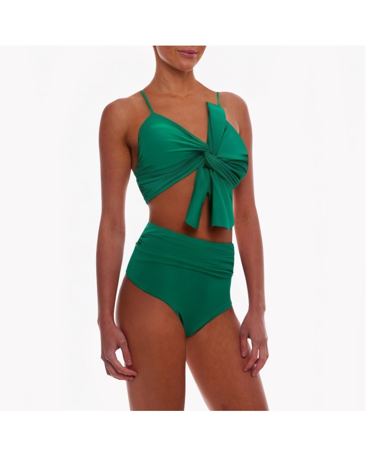 Holiday Bow Split Bikini 