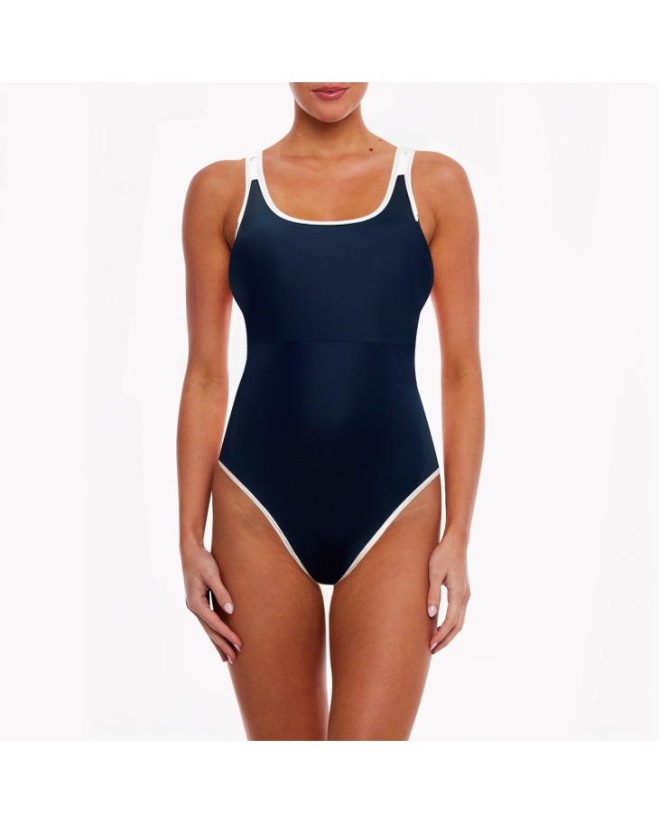 Slimming Seaside One-Piece Swimsuit