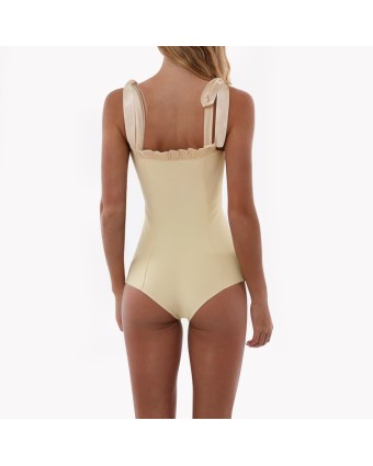 Holiday Bow Tie One-Piece Swimsuit 
