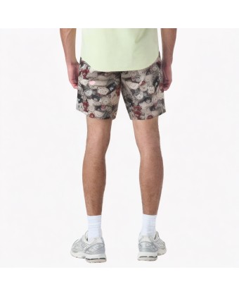 Retro Cartoon Print Shorts