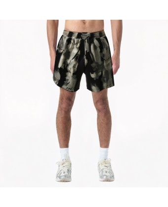 Ink Tie-Dye Ice Silk Beach Shorts 