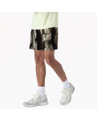 Ink Tie-Dye Ice Silk Beach Shorts 