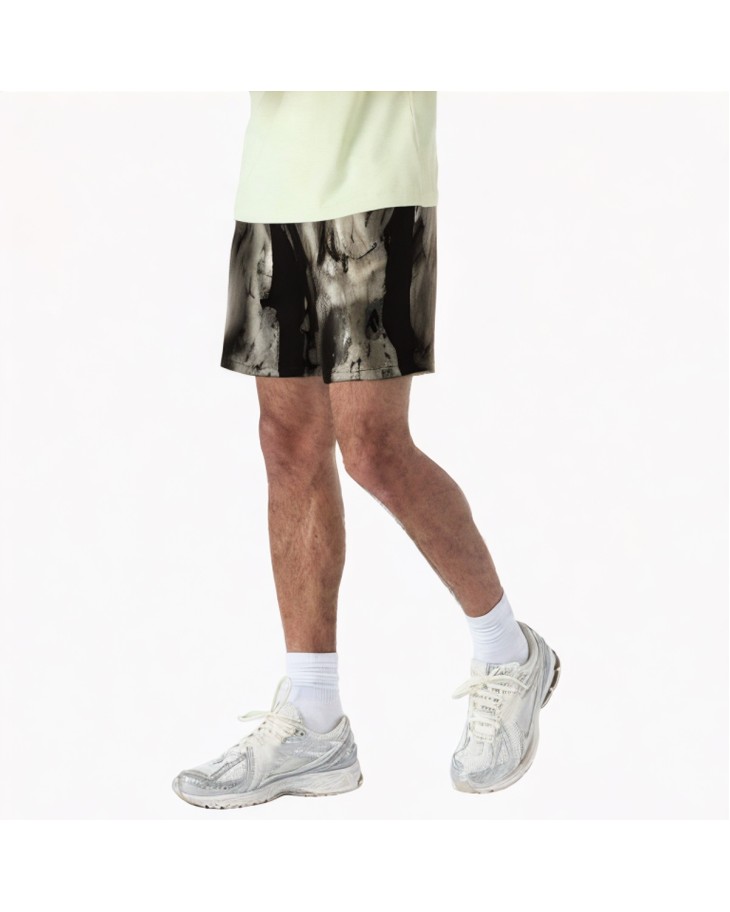 Ink Tie-Dye Ice Silk Beach Shorts 