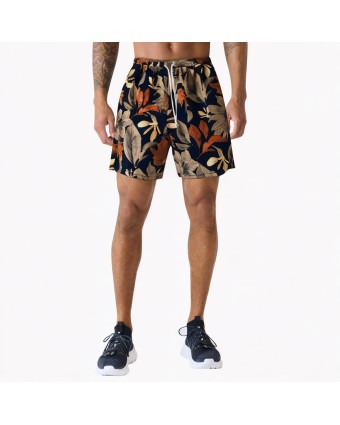 Summer Beach Print Shorts