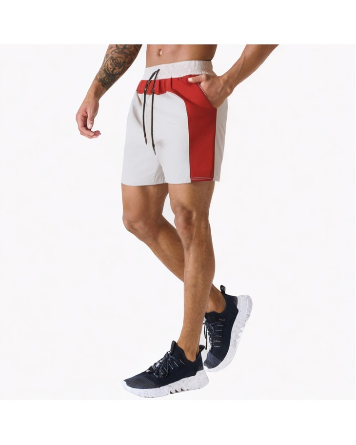 Contrast Color Summer Quick-Drying Beach Shorts