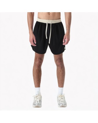 Contrast Waist Men's Beach Shorts 