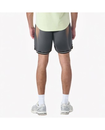 Loose Contrast Striped Holiday Shorts 