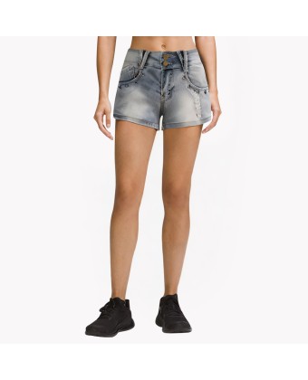 Retro Rivet Decorated Low-Waist Jeans 