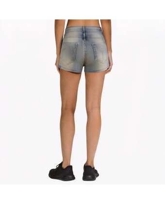 Retro Rivet Decorated Low-Waist Jeans 