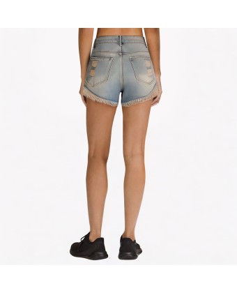 Summer Ripped Denim Shorts