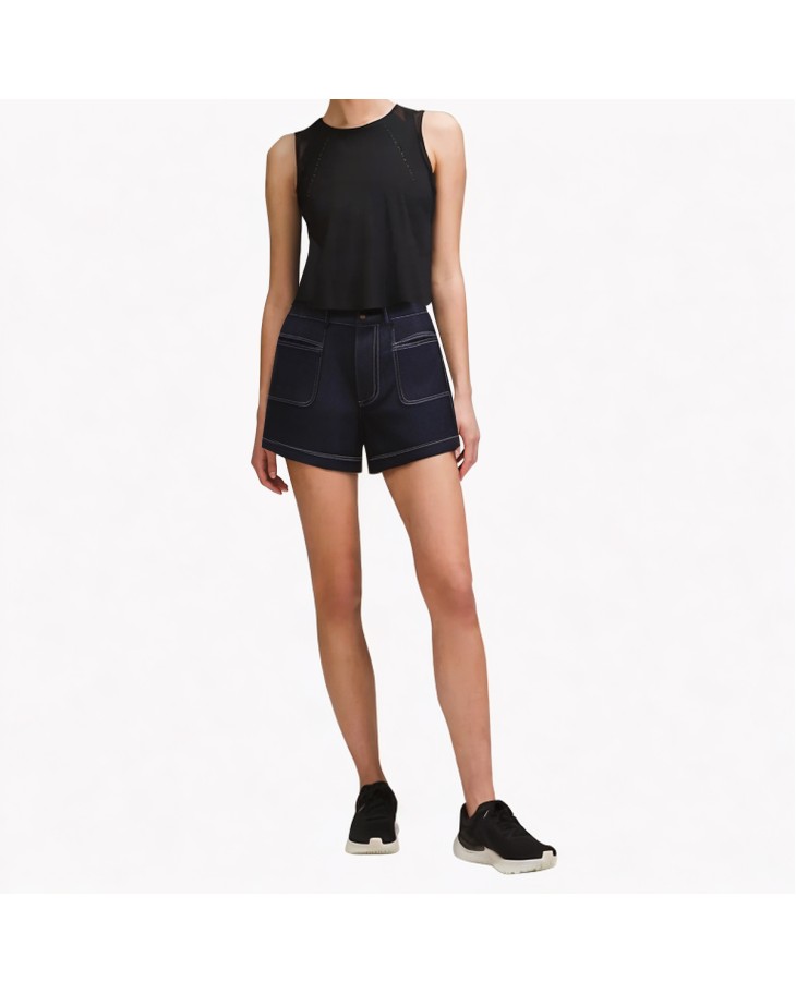 Versatile Loose Cotton Denim Shorts 