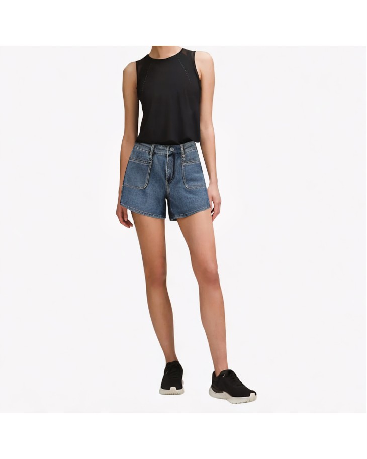 Summer Retro Denim Shorts 