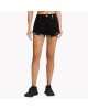 Retro Camouflage Patchwork Denim Shorts 