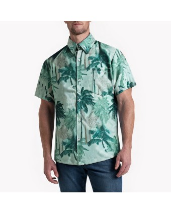 Summer Full Print Short-Sleeved Shirt 