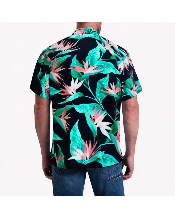 Loose and Cool Beach Short Sleeve Shirt 