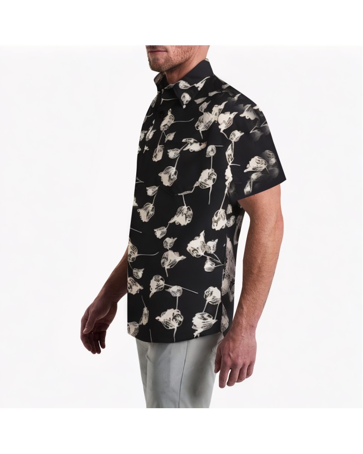 Summer Casual Quick-Drying Full-Print Shirt