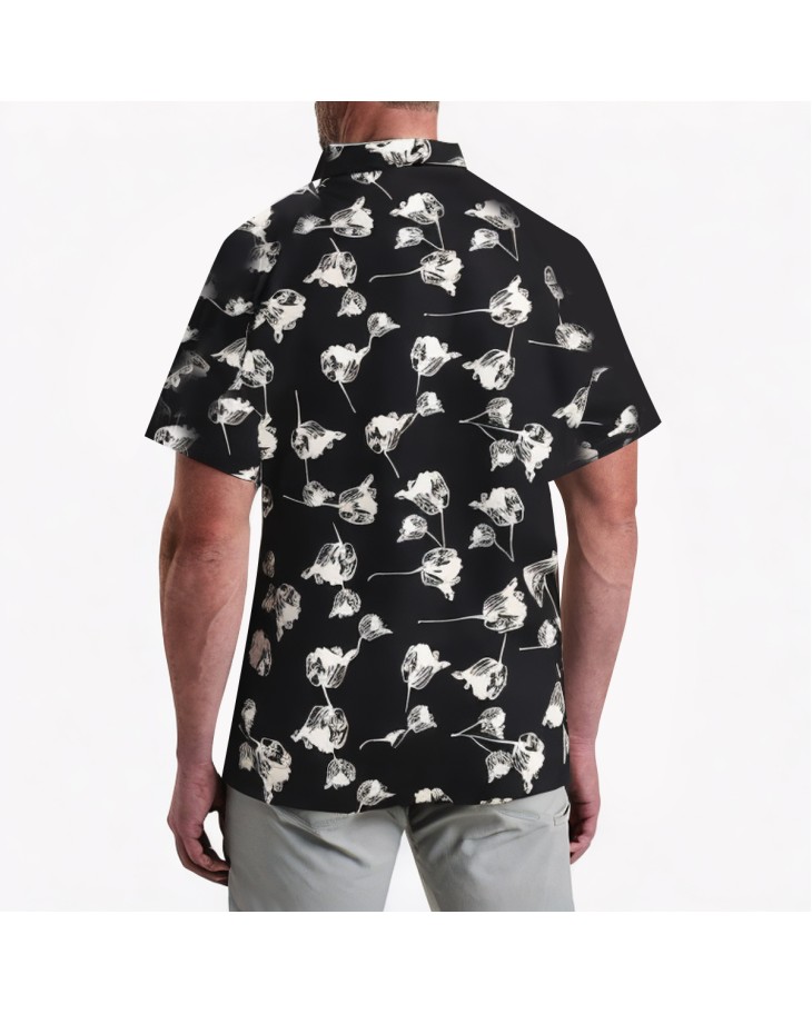 Summer Casual Quick-Drying Full-Print Shirt