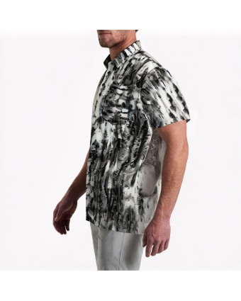 Ink-Dyed Short-Sleeved Shirt 