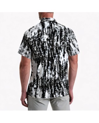 Ink-Dyed Short-Sleeved Shirt 