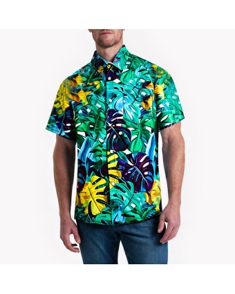 Beach Short-Sleeved Shirt For Seaside Vacation 