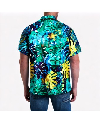Beach Short-Sleeved Shirt For Seaside Vacation 