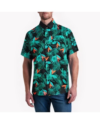 Casual And Handsome Seaside Short-Sleeved Shirt