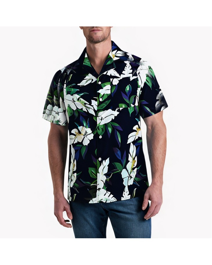 Summer Beach Vacation Short-Sleeved Shirt