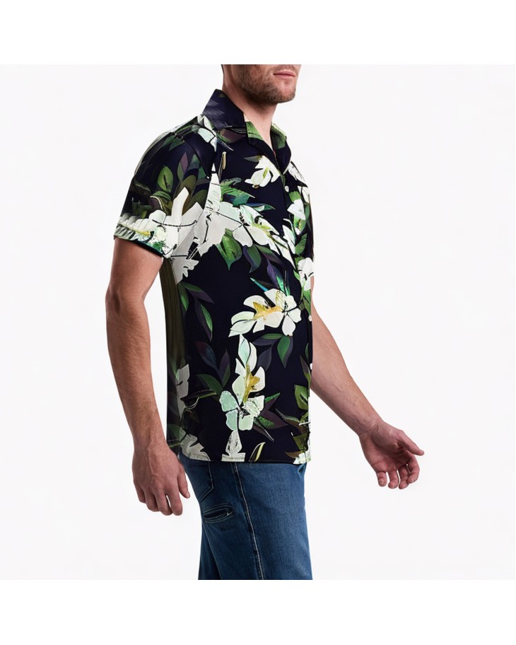 Summer Beach Vacation Short-Sleeved Shirt