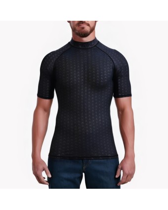 Men's Quick-Drying Short-Sleeved Surfing Swimsuit 