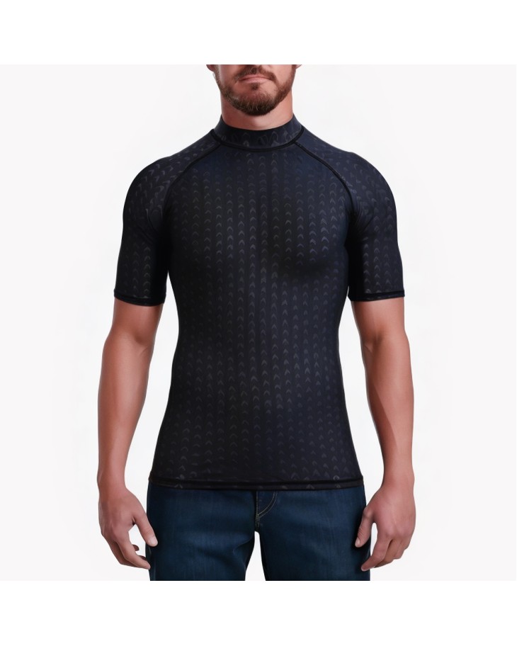 Men's Quick-Drying Short-Sleeved Surfing Swimsuit 