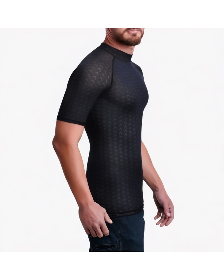 Men's Quick-Drying Short-Sleeved Surfing Swimsuit 