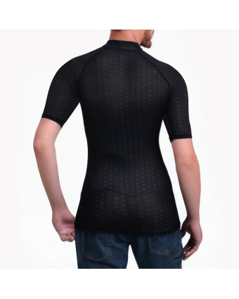 Men's Quick-Drying Short-Sleeved Surfing Swimsuit 