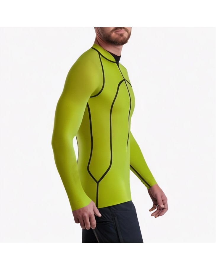 Sports Front Zip Surfing Swimsuit