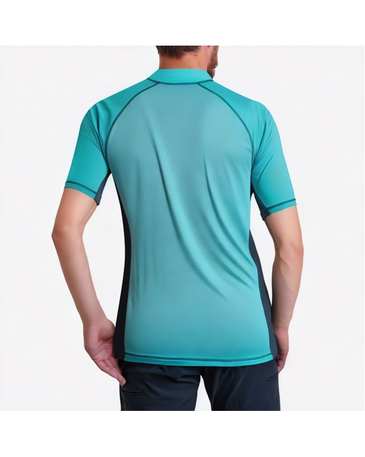 Men's Short-Sleeved Surfing Swimsuit 
