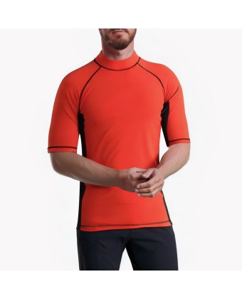 Men's Half Sleeved Uv Protection Swimsuit 