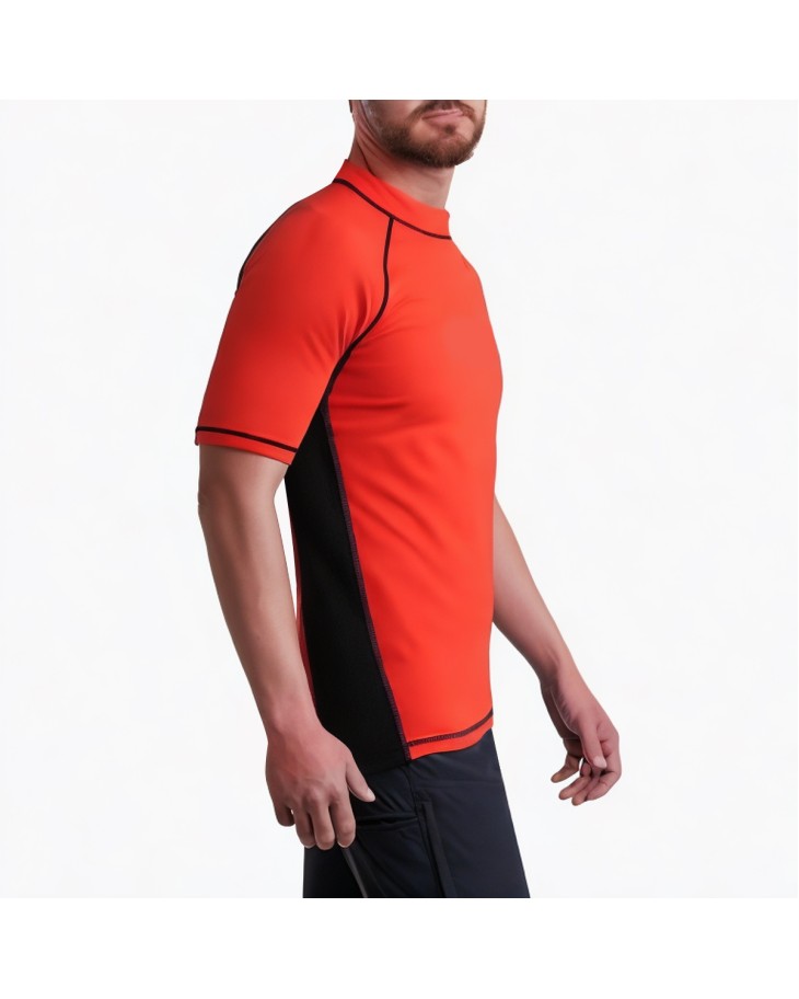 Men's Half Sleeved Uv Protection Swimsuit 