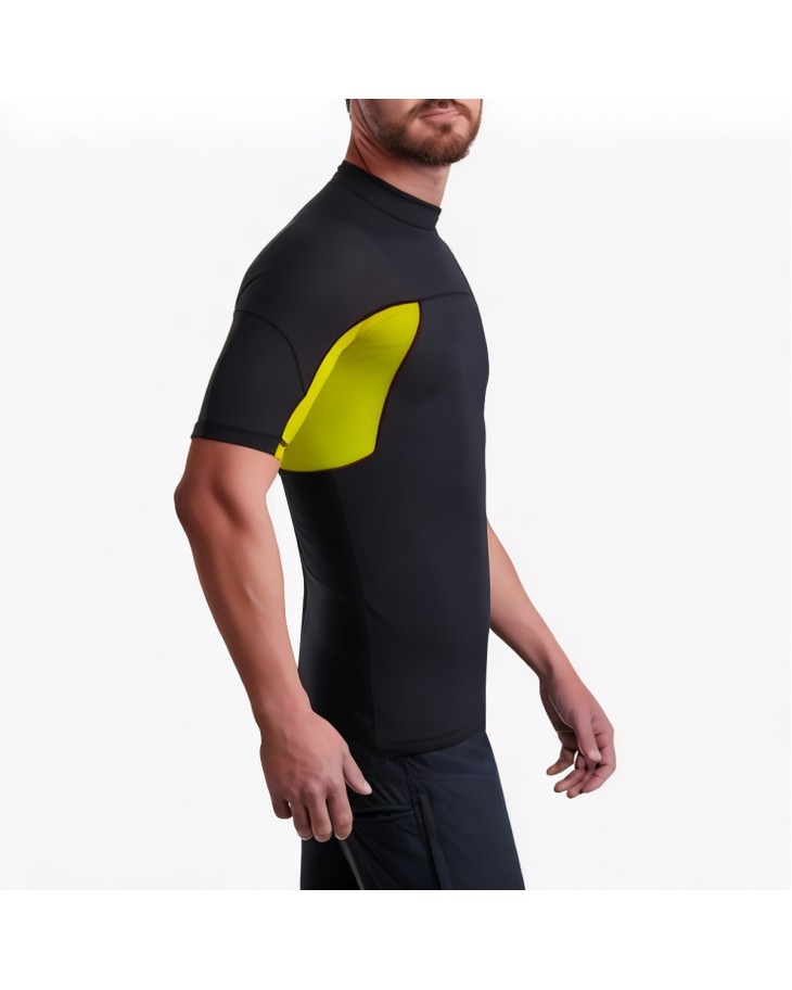 Men's Surfing And Snorkeling Half-Sleeve Swimsuit 