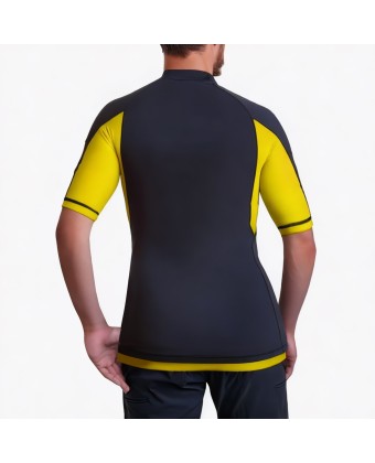 Men's Surfing And Snorkeling Half-Sleeve Swimsuit 