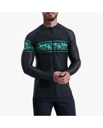 Men's Botanical Print Surf Swimsuit