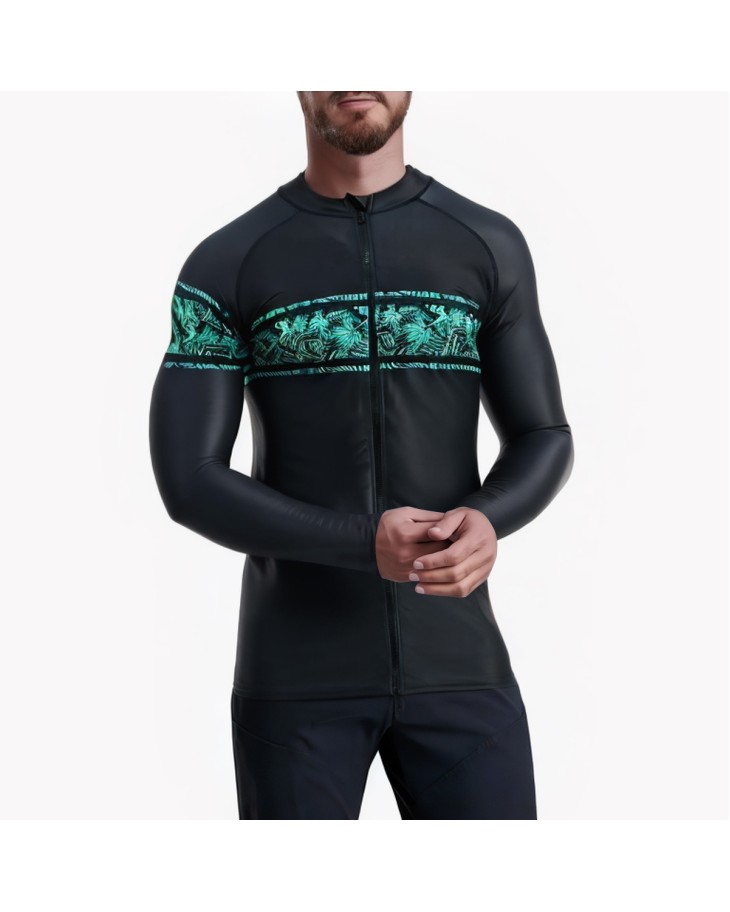 Men's Botanical Print Surf Swimsuit