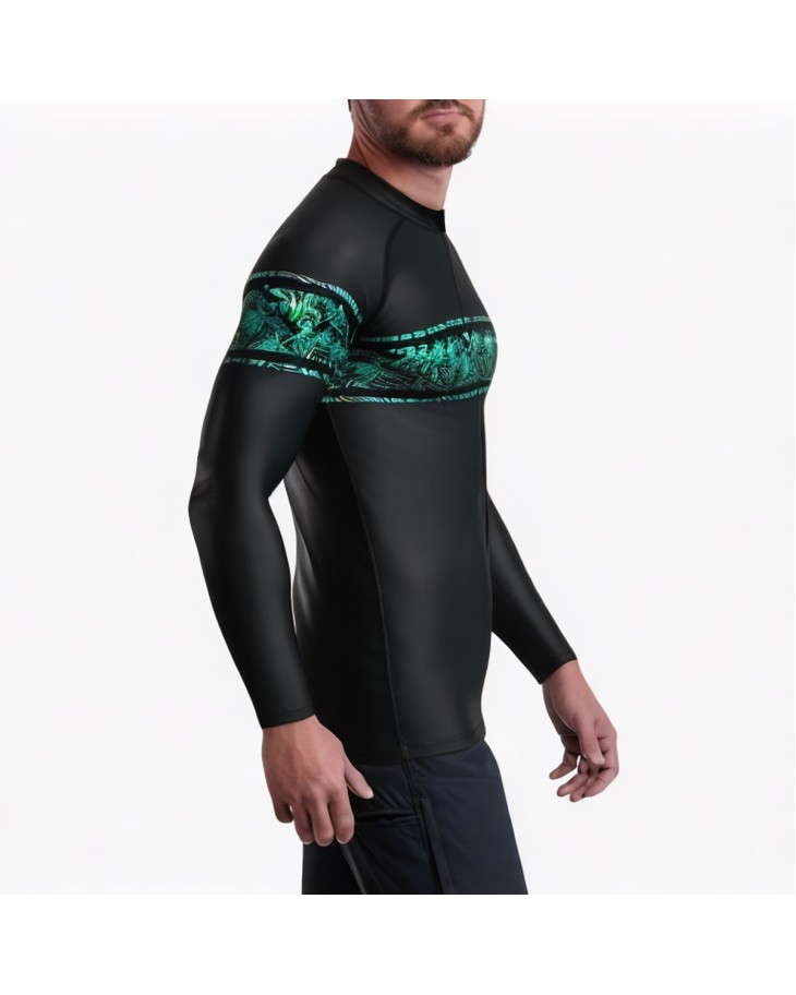 Men's Botanical Print Surf Swimsuit