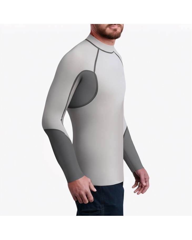 Men's Sun Protection Long Sleeve Surfing Swimsuit 